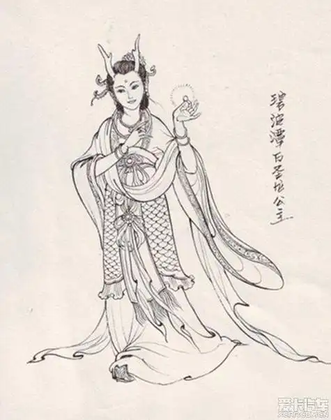 白骨精幼儿画简笔画