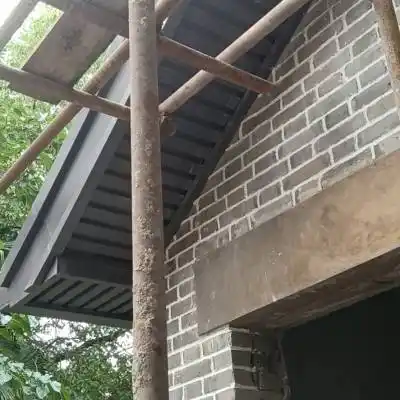 南通市别墅金属成品天沟檐沟铝合金方管雨水管封檐板价格***施工安装