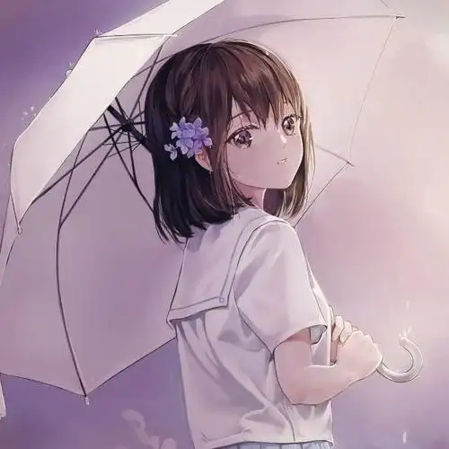 青春校园风女生头像动漫高清图片62张