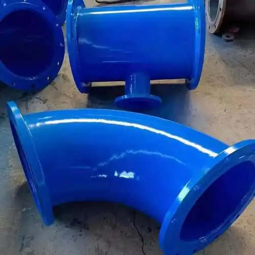 环氧树脂防腐三通管件3pe防腐涂塑弯头三通大小头管件