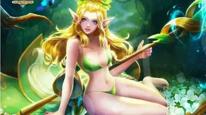 王者荣耀女英雄去布料合集