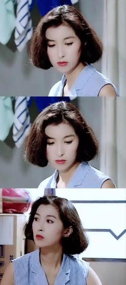 大时代郭蔼明港剧罕见的短发知性美女连男主也被她迷倒了