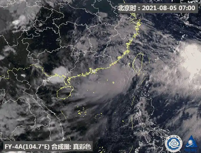 台风"卢碧"已登陆南澳县沿海,广东又要雨雨雨
