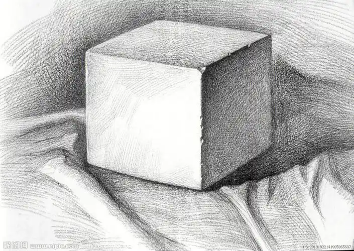 平行透视:当一个立方体有一个面与可视画面平行,立方体和画面所构成的