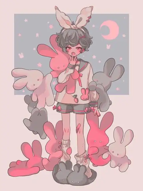 兔子*女孩