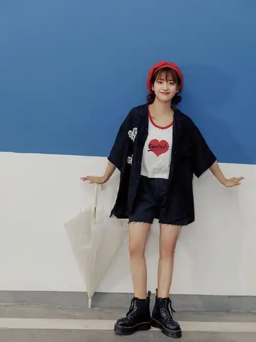 153cm沈月不愧小个子的穿搭榜样照着穿美出一片天