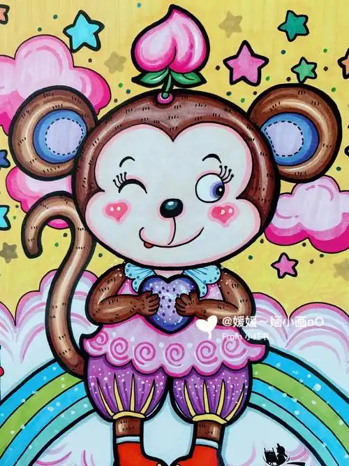 寻找小红书绘画大神  #卡通画  #儿童画