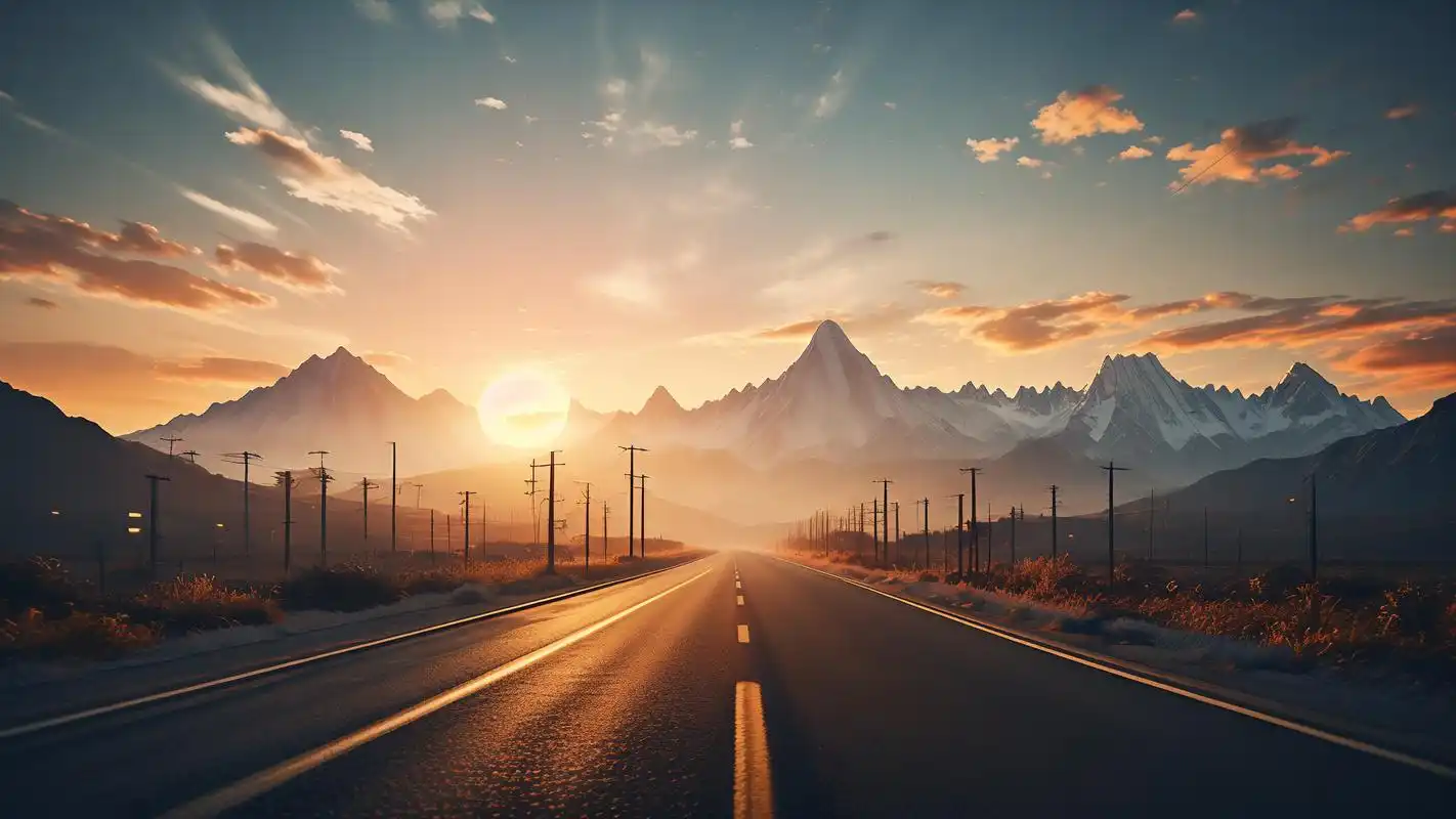 探索唯美远方路景🛣️梦幻壁纸合集