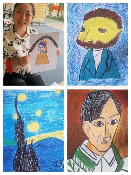 其它 花香画语～九园教师的名画模仿秀show time 写美篇挪威画家