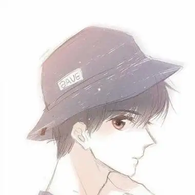 情侣头像一对两张分开卡通情侣手机头像一男一女一对分开的