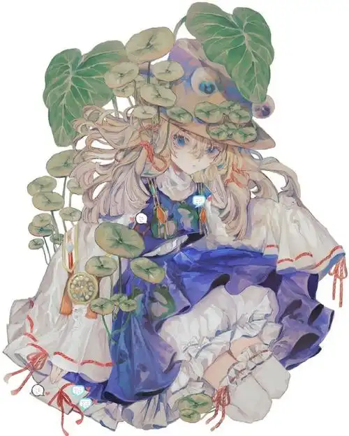 一眼惊艳的洛丽塔手绘女生头像,快拉上你的姐妹换上!