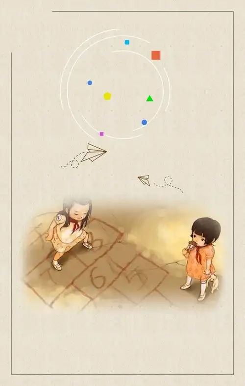 怀旧童年记忆海报背景免抠素材免费下载_觅元素51yuansu.com