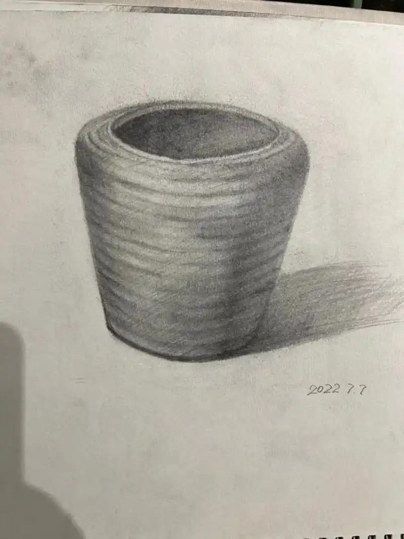 素描表现的不同质感. - 抖音