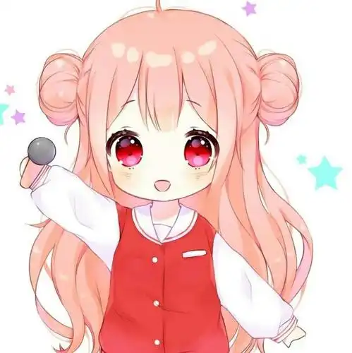 幸福对我说,你还太小|粉色萌系卡哇伊动漫女生头像