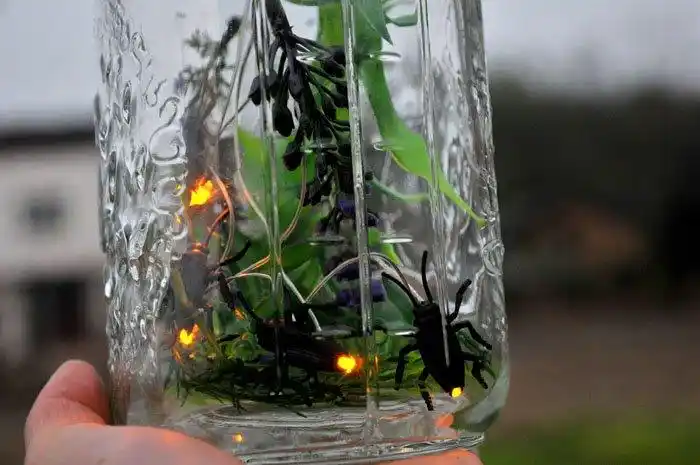 唯美浪漫萤火虫罐/不可思议发光瓶