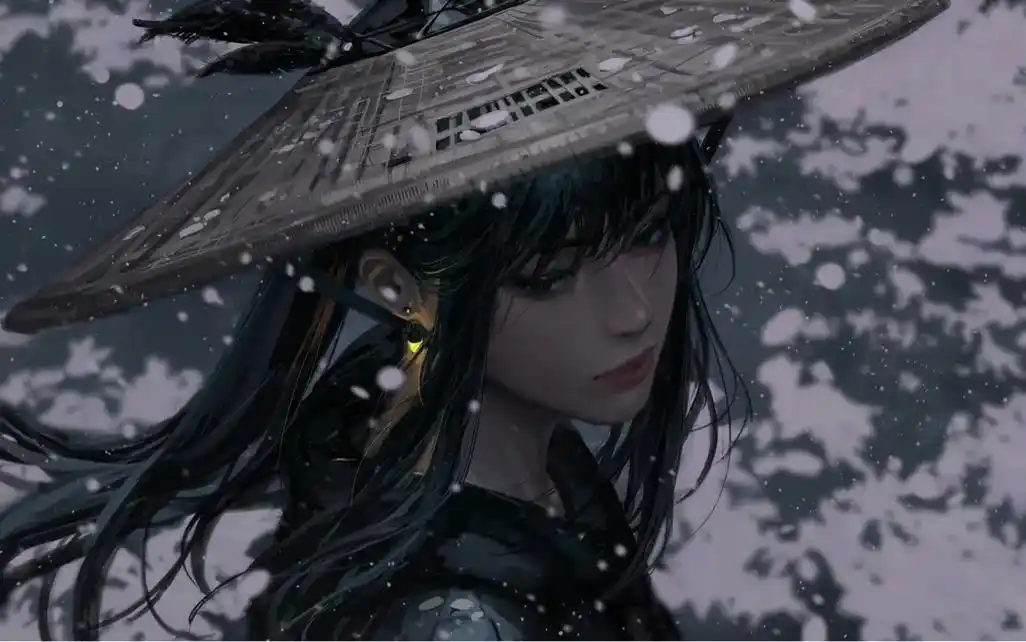 二次元少女 #神仙图 #古风壁纸 - 抖音