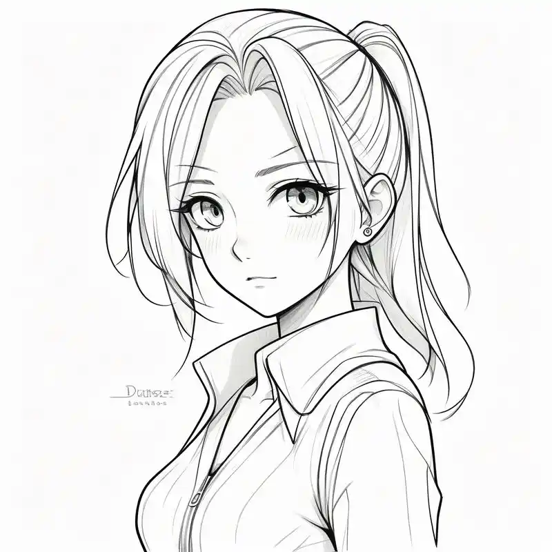 喜欢动漫和素描的朋友们,千