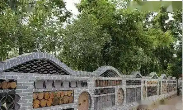 美爆了,乡村创意景墙设计