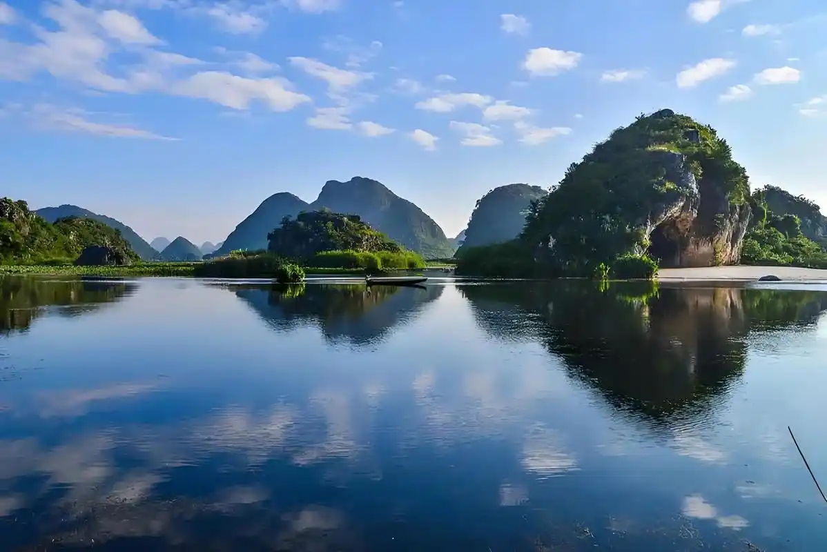 治愈系风景 云南坝美:被誉为中国最后的世外桃源,四面环山,地形奇特