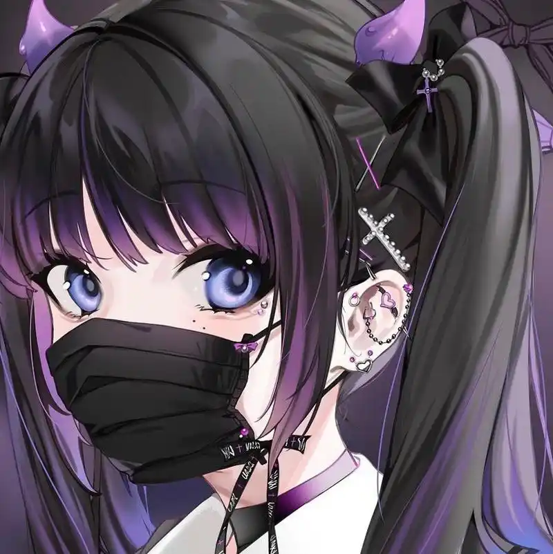 暗黑系动漫女头像 520151 5155045501 556750