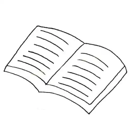 记事本的简笔画怎么画