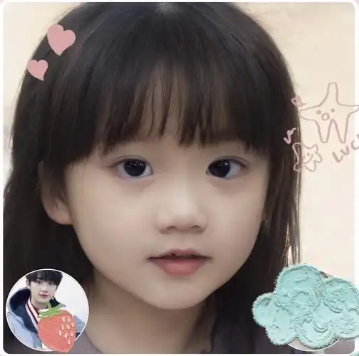 心心公主是全世界最可爱的小女孩!