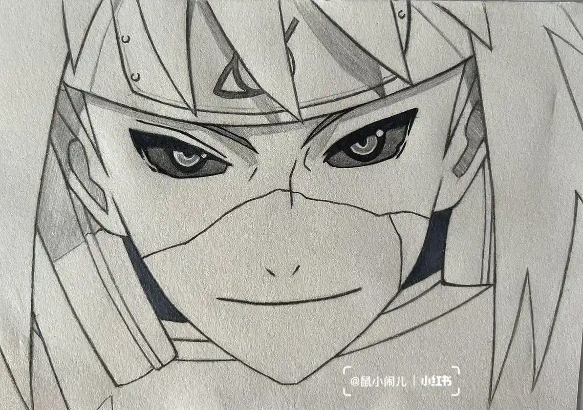 火影|波风水门手绘|水门温柔且帅气9696