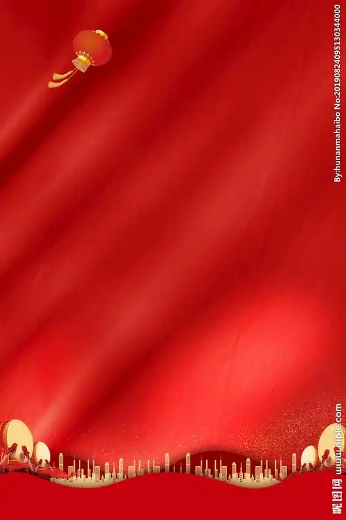 红色背景图片