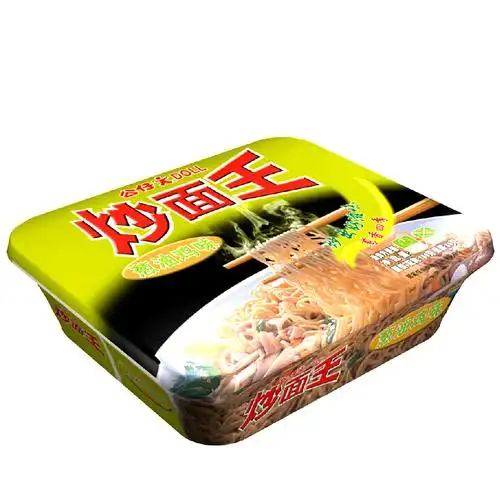 公仔方便面拉面泡面炒面王葱油鸡味106g碗面方便面