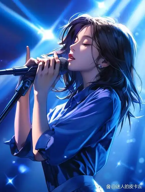 【女生头像】当我唱歌的时候,星星都在闪耀 音乐,是艺术,也是灵魂.