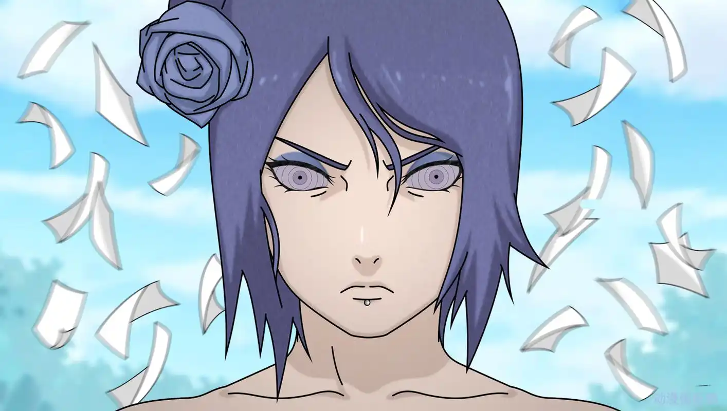 火影忍者:当美女忍者获得轮回眼后,雏田让人心疼,小南最帅气!