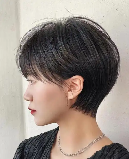 日系甜美超短发