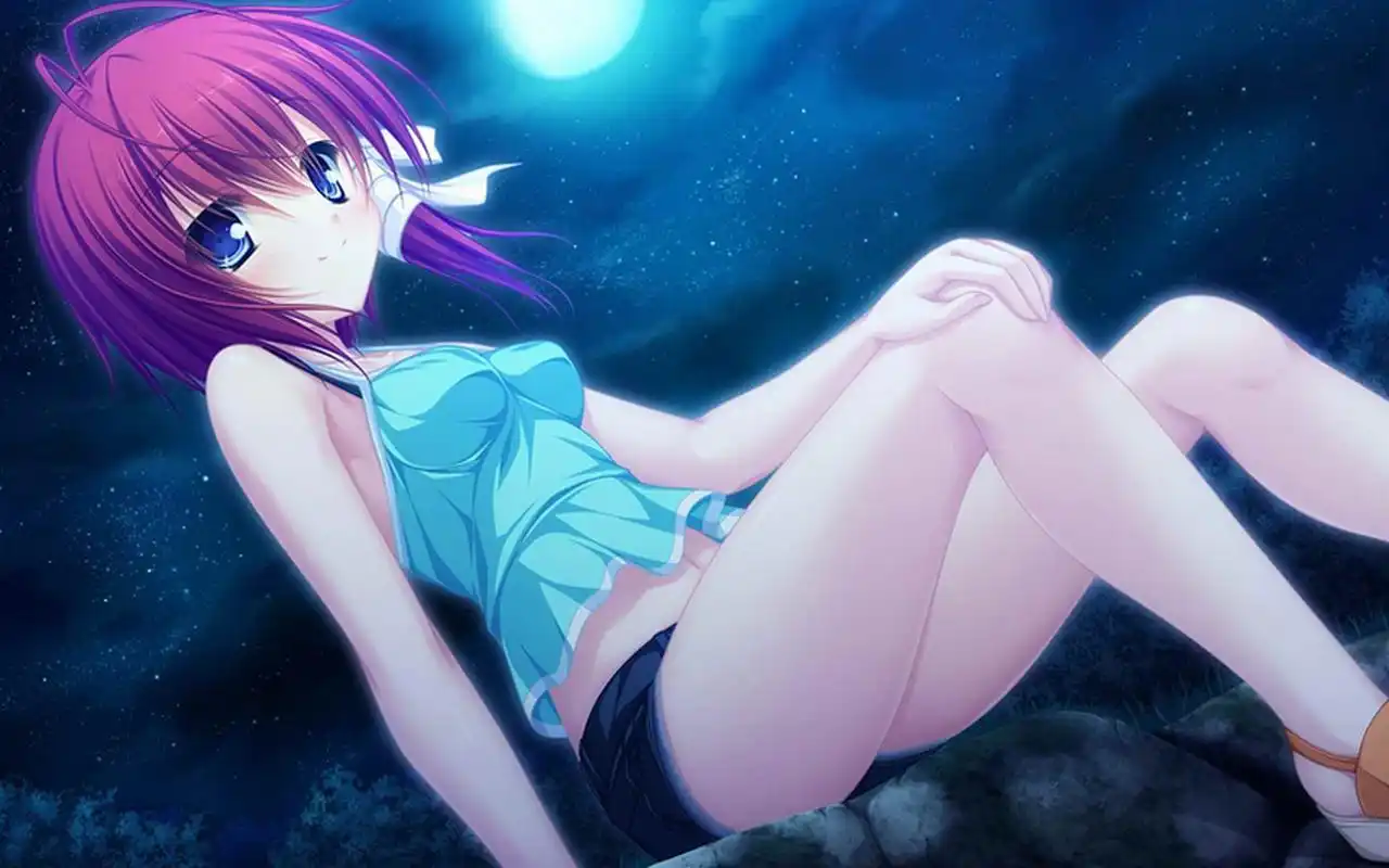 二次元软萌动漫美少女图片电脑壁纸