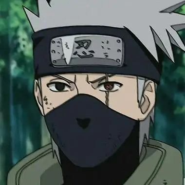 火影忍者旗木卡卡西帅气头像图片