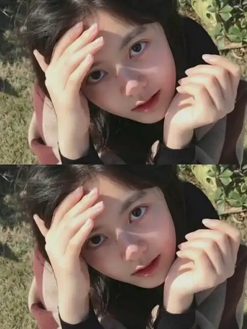 赵今麦二宫格壁纸