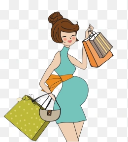 孕妇妈妈怀孕大肚子素材png手绘卡通72来自png搜索网pngsscom免费免