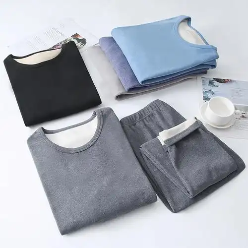 保暖衣外男圆领