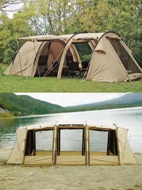 两天在研究什么样的一个帐篷,可以去做一个#户外  #读书会  #露营活动