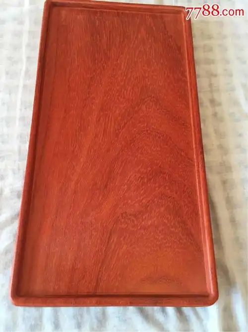 现代非洲红檀木毛笔托盘b组