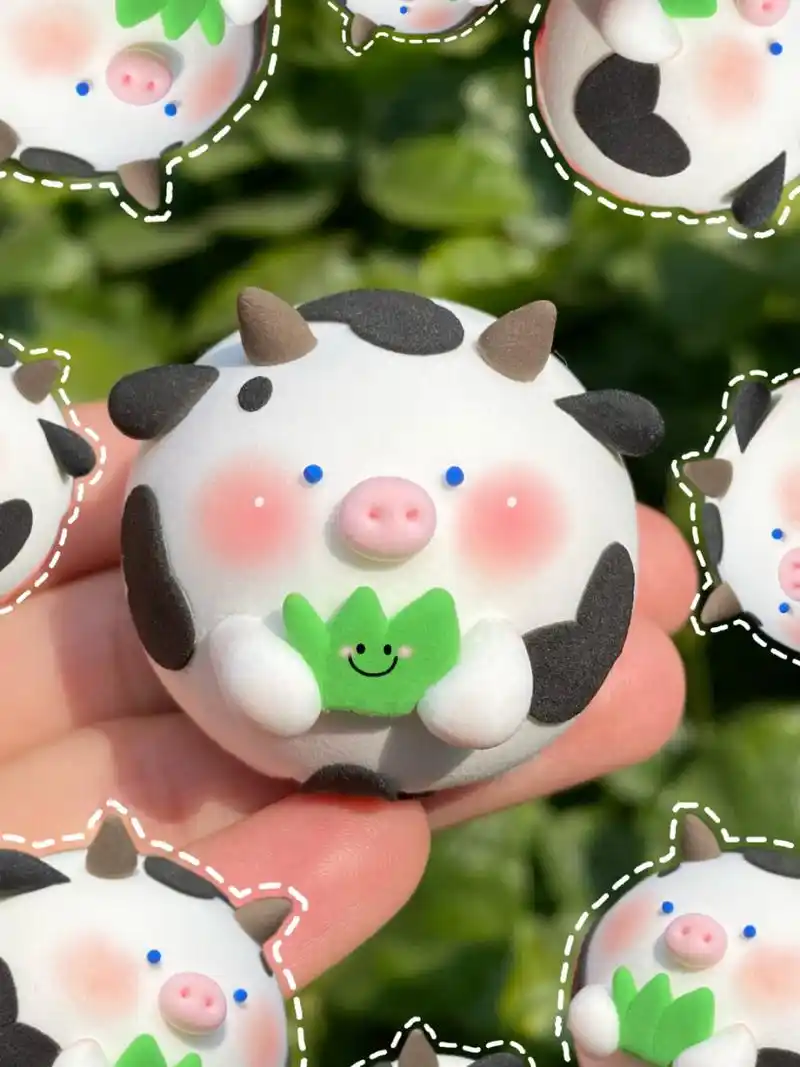 粘土牛牛 #超轻粘土# #粘土手工# #粘土教程# #粘土# #我的粘土世界