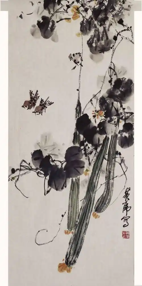 黄虎写意花鸟画作品_淮南_ykj_获奖数