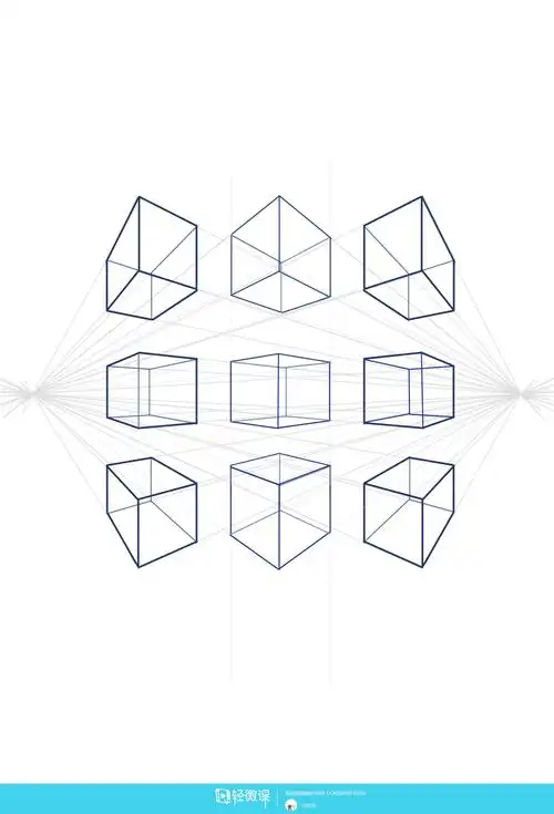 动漫插画基础——两点透视练习