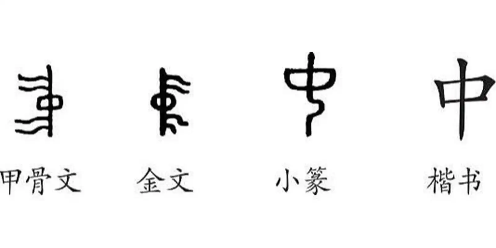 金文,小篆变得更加美观.