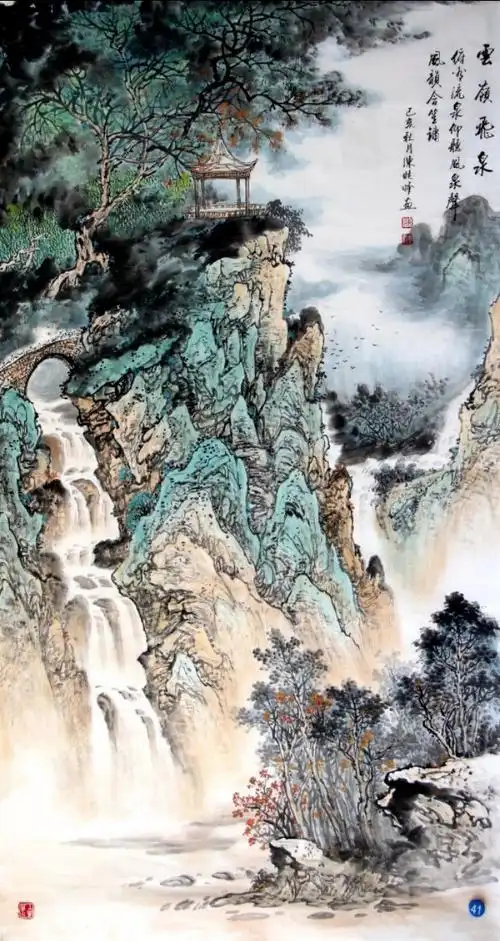 名家山水画作品欣赏 山水画名家作品欣赏