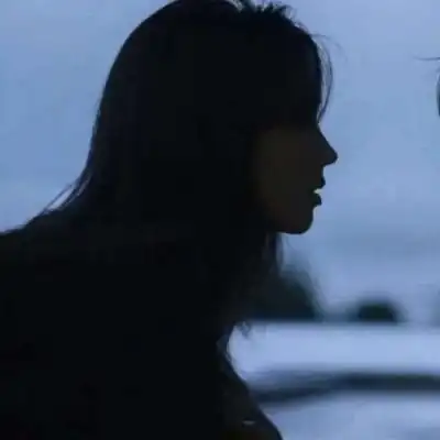 高清超好看的黑色情头一男一女高冷图片,情侣头像图片