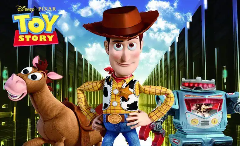 正版迪士尼disney玩具总动员 牛仔胡迪警长毛绒玩具公仔