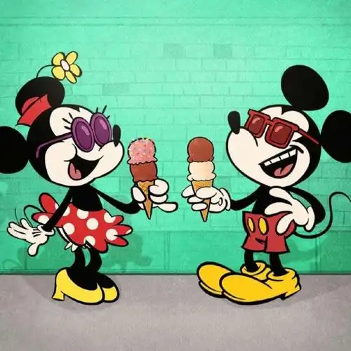 米奇和米妮头像米奇米妮情侣头像卡通图片