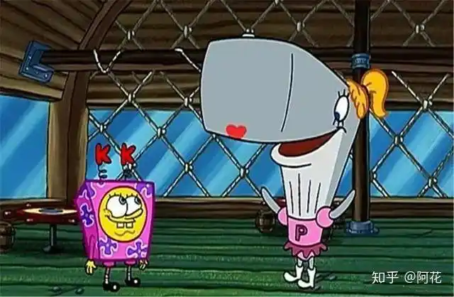 求一些海绵宝宝中蟹老板女儿珍珍的图片