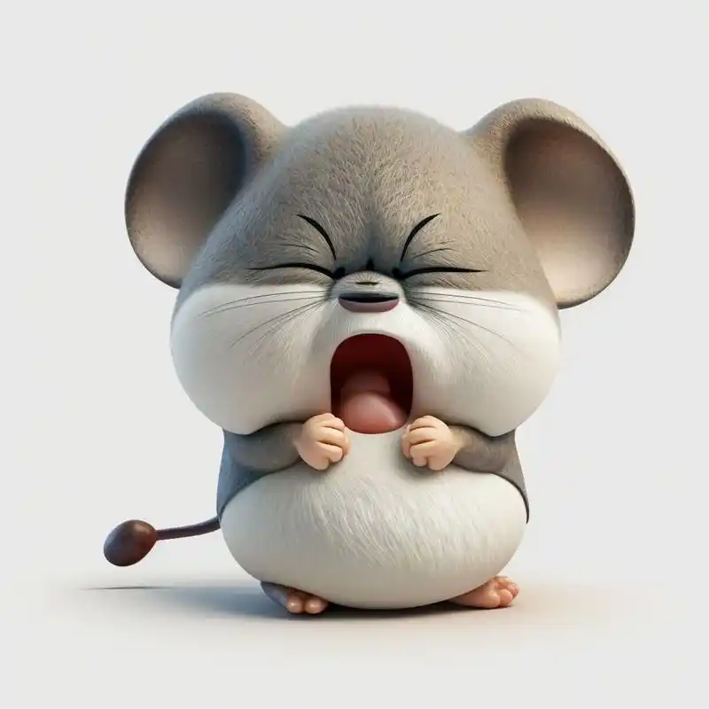 小老鼠可爱表情包(2) 原图高清图片已经在左下角打包好