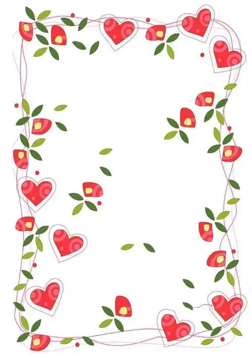 我国防花边竖版手花边边框竖版手抄报花边手抄报a4竖版手抄报花边大全